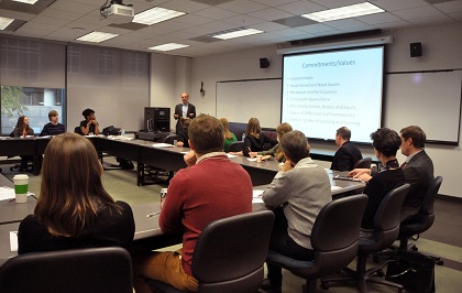 Conference participants at last year's public history roundtable